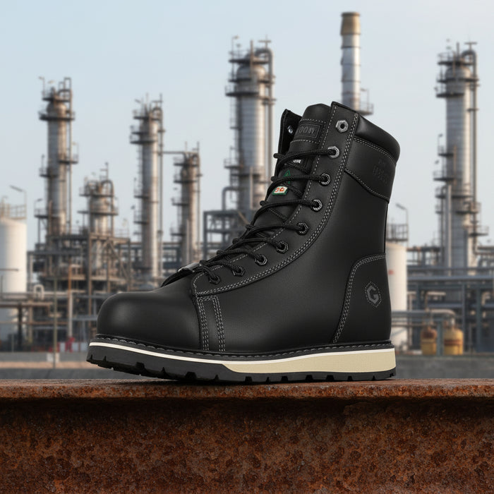 J.B Goodhue 8" Rigger CSA Steel Toe Work Boot 07885