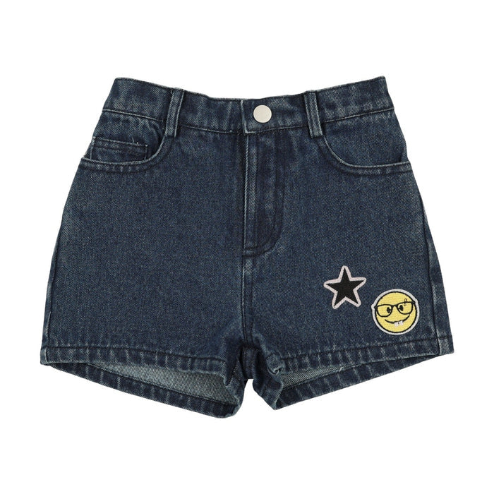 Jean Emoji Shorts