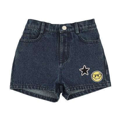 Jean Emoji Shorts