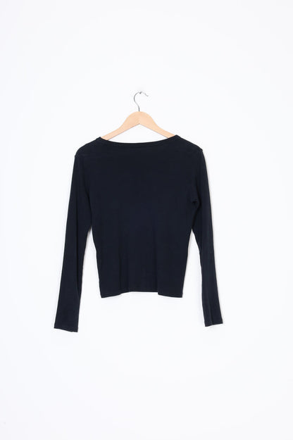 John Galt Womens Black Top Size M