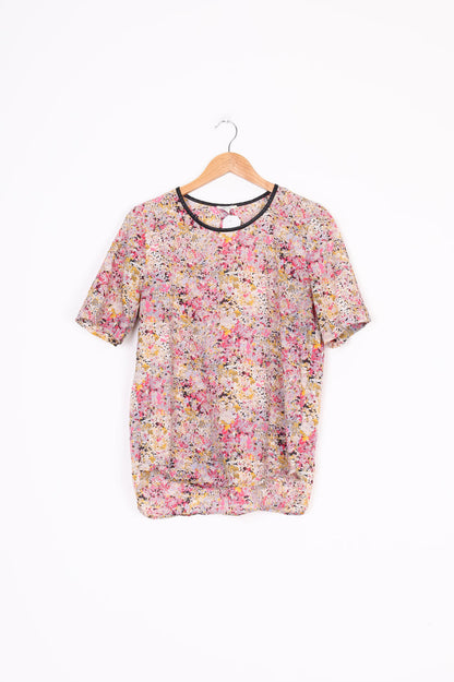 Juliette Hogan Womens Pink Top Size 10