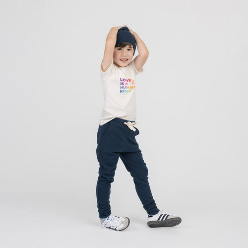 Cloud Short Sleeve Tee - Tees - Love is a Human Right - 0-3 months - mini mioche