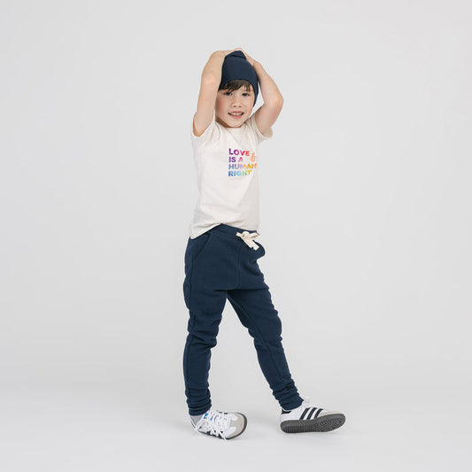 Cloud Short Sleeve Tee - Tees - Love is a Human Right - 0-3 months - mini mioche
