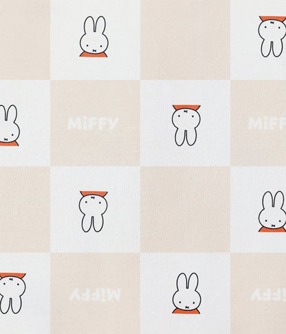 Kids Pyjama Set Long Sleeve Viscose from Bamboo Birch Miffy Checker