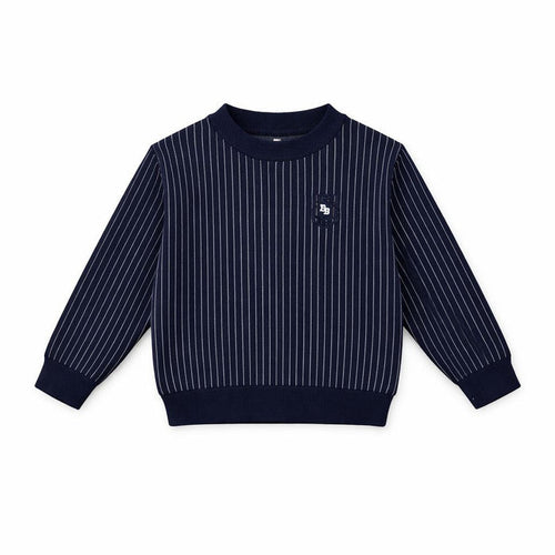 Knit Pinstripe Knit Top - Boys