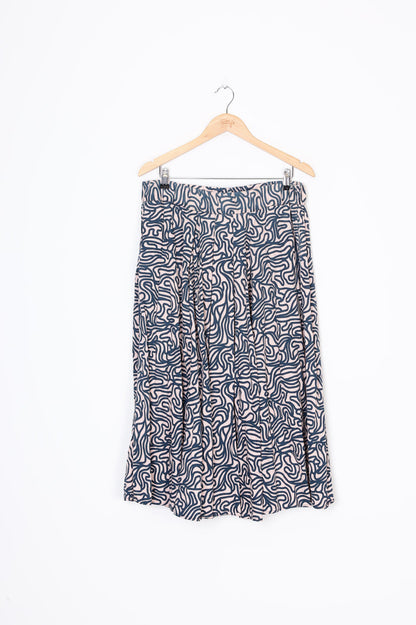 Kowtow Womens Pink Skirt Size L