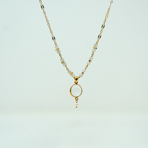 Labradorite Mix Pendant Neckalce