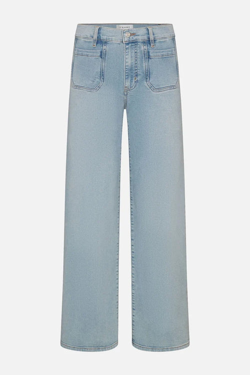 Le Slim Palazzo Modernist Pocket Jeans FRAME