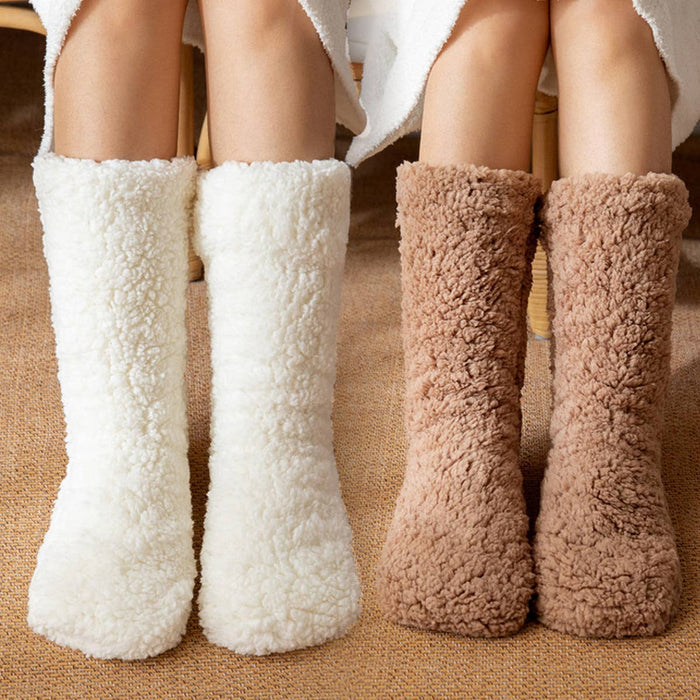Leg Warmer Indoor Plush Black