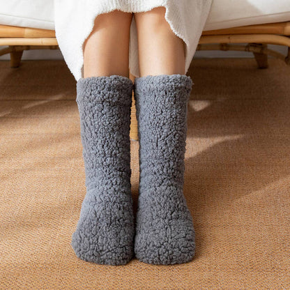 Leg Warmer Indoor Plush Black