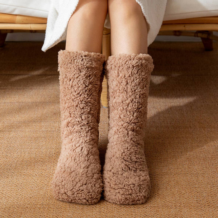 Leg Warmer Indoor Plush Navy