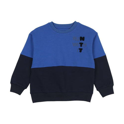Letter Patch Sweatshirt