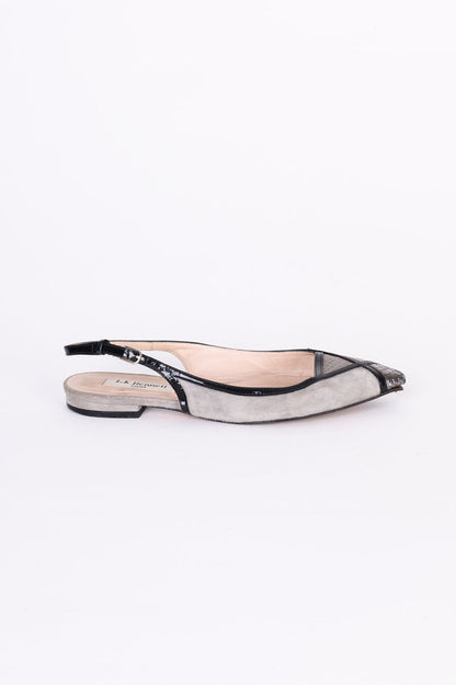 L.K Bennett Womens Grey Shoes Size EU 35