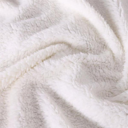 Lolly Boxer White Blanket