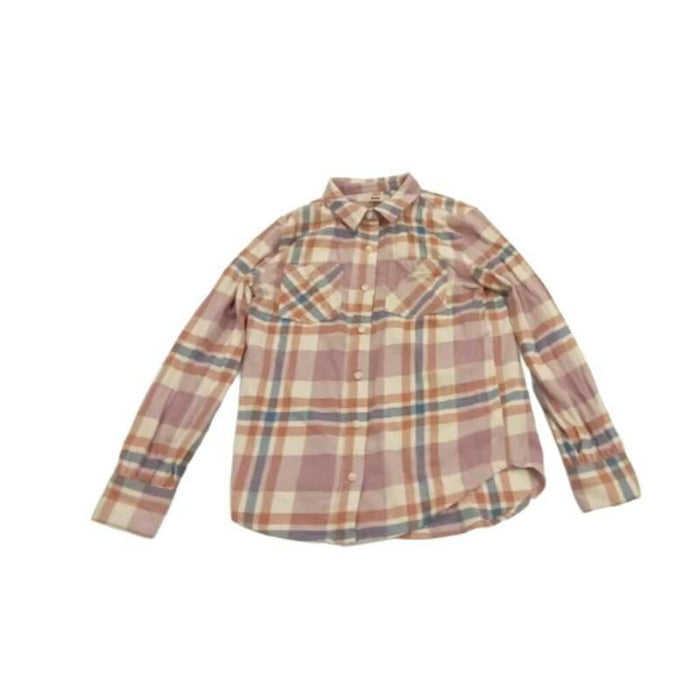 Long Sleeve Button Up - Plaid