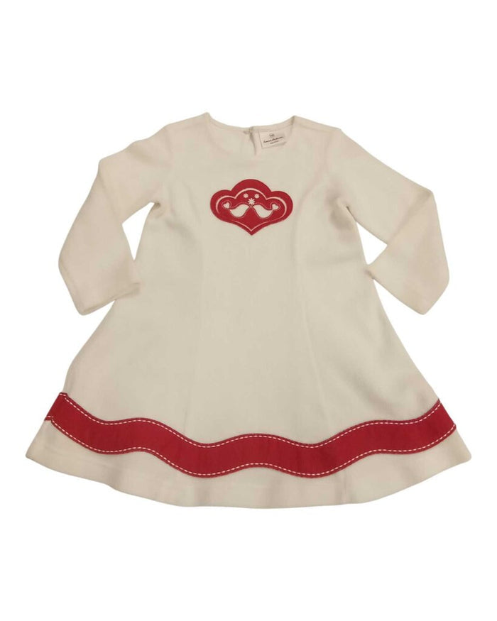 Long Sleeve Dress: Winter Hearts