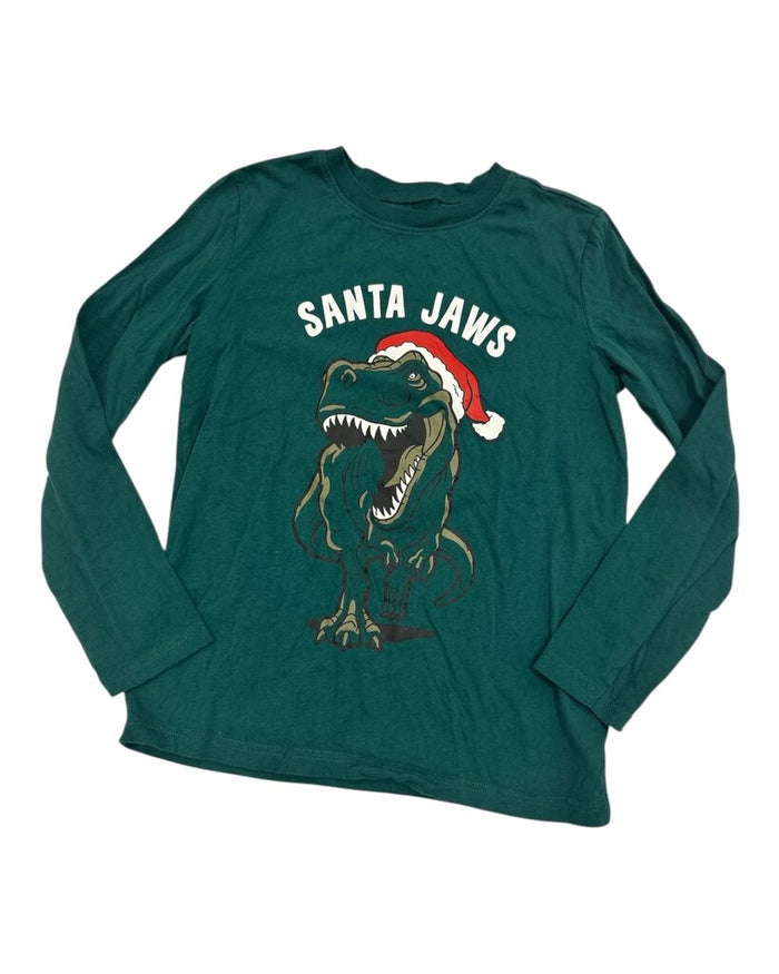 Long Sleeve Shirt - Santa Jaws