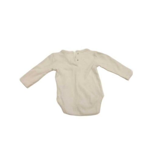 long sleeve white onesie