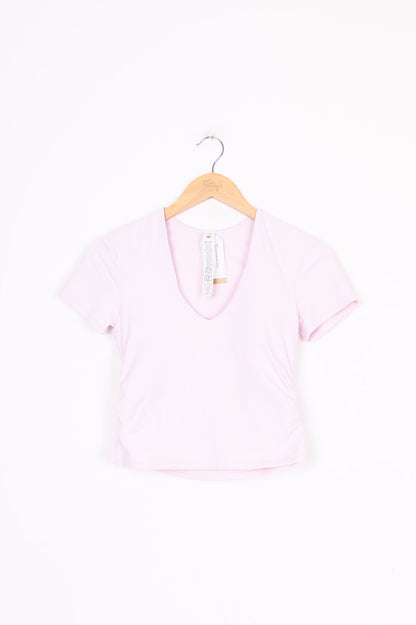 Lulu Lemon Womens Pink Top Size 6