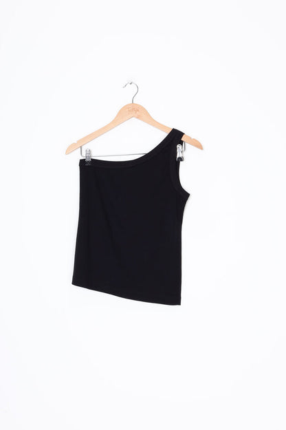 Maggie Marilyn Womens Black Top Size L