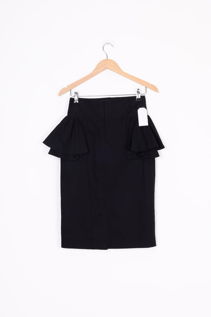 Mala Brajkovic Womens Black Skirt Size 8