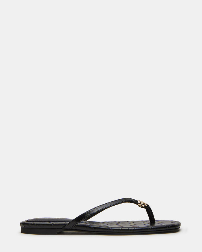 MALIYAH BLACK LEATHER