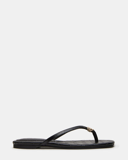 MALIYAH BLACK LEATHER