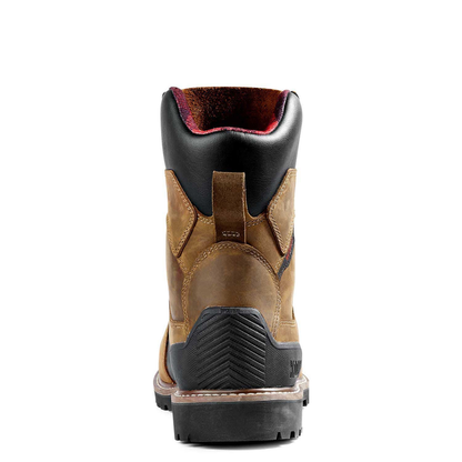 Men's Kodiak Brown Generations Widebody 8" Waterproof Work Boot 4TGCBN