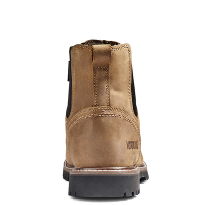 Men's Kodiak Brown McKinney Chelsea Work Boot K4TCBN