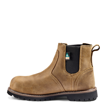 Men's Kodiak Brown McKinney Chelsea Work Boot K4TCBN