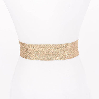 Metal Buckle Metallic Belt: GD