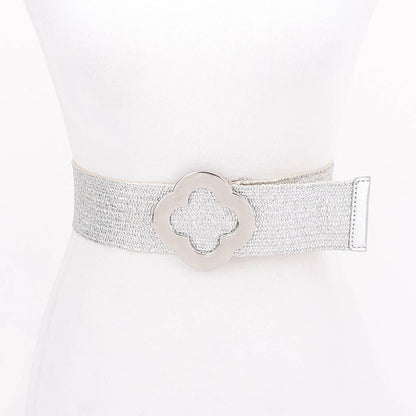 Metal Buckle Metallic Belt: GD