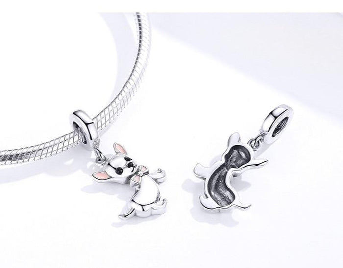 Mia Chihuahua 925 Sterling Silver Charm-charm-Ploocy-Ploocy