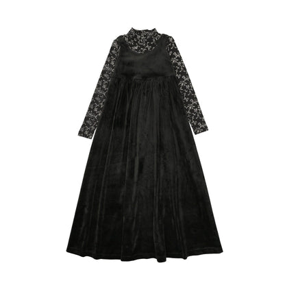 Mock Neck Shabbos Jumper Robe