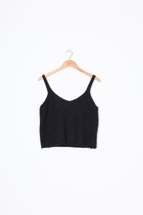 Mono Womens Grey Top Size S