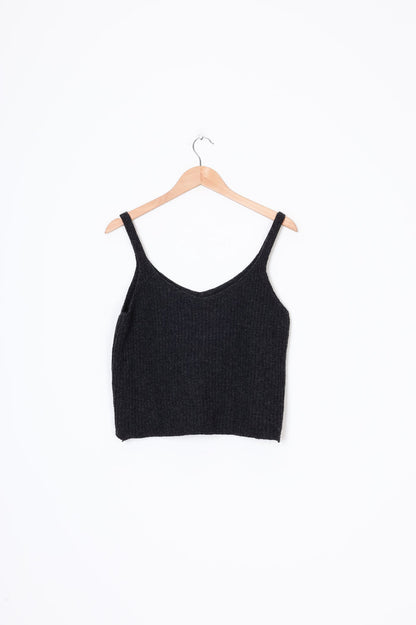 Mono Womens Grey Top Size S