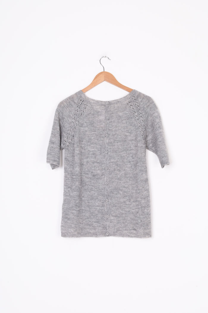 Monsoon Womens Grey Top Size 12
