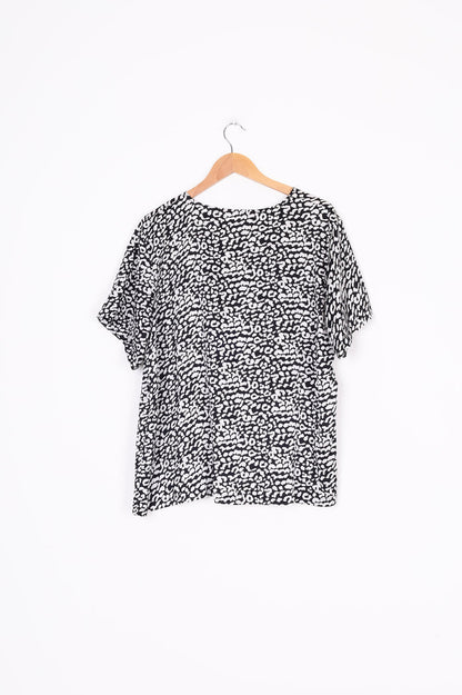 Moochi Womens Black Top Size 16