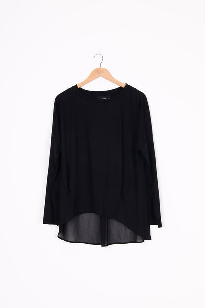 Moochi Womens Black Top Size M