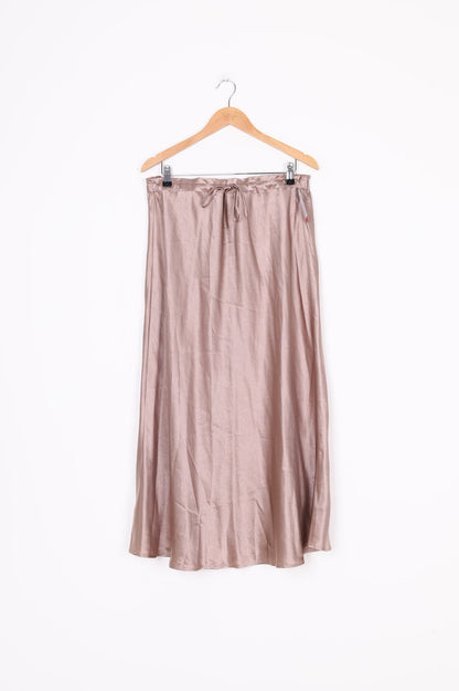 Moochi Womens Pink Maxi Skirt Size 16