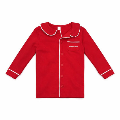 Morning Crew Pajamas Top