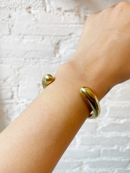 Mutu Cuff in Brass