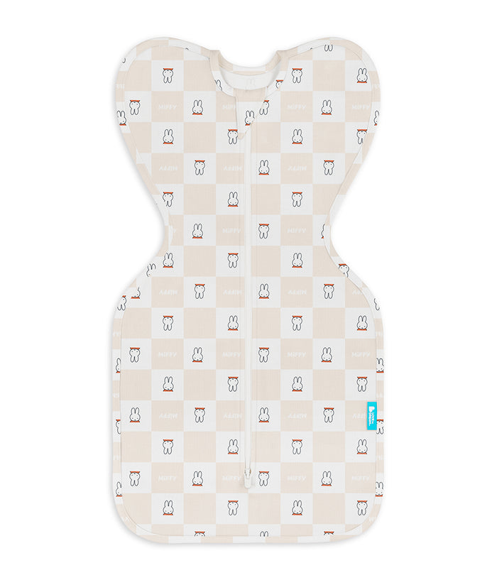 Newborn Essential Miffy Gift Bundle | 1.0 TOG | Swaddle 2 | Romper | Birch
