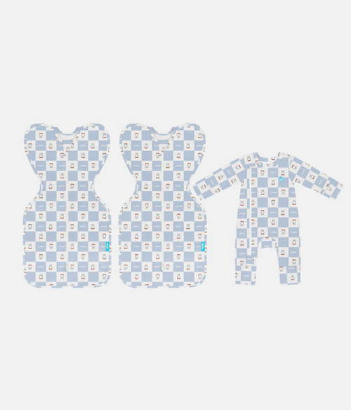 Newborn Essential Miffy Gift Bundle | 1.0 TOG | Swaddle 2 | Romper | Blue
