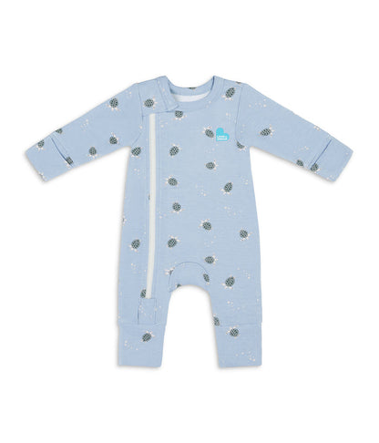 Newborn Starter Gift Bundle | Swaddle | Romper | Sleep Machine | 1.0 TOG | Blue Turtally