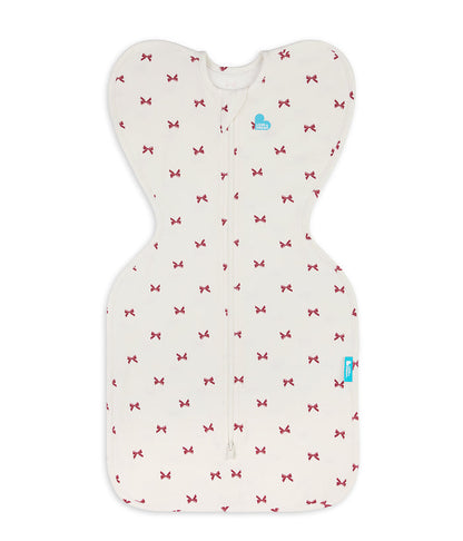 Newborn Starter Gift Bundle | Swaddle | Romper | Sleep Machine | 1.0 TOG | Cream Bows