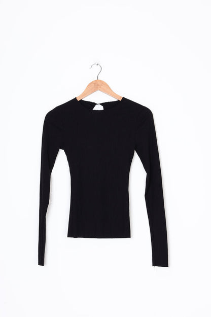 No Label Womens Black Top Size S