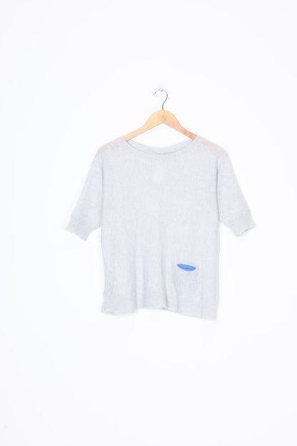 No Label Womens Blue Top Size M