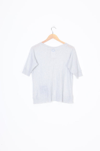No Label Womens Blue Top Size M