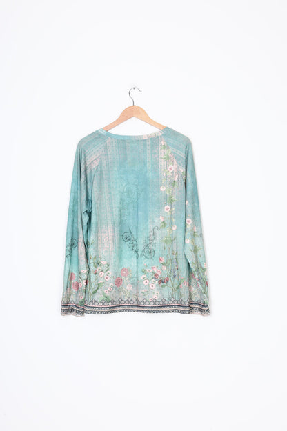 No Label Womens Blue Top Size XXL